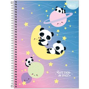 Caderno Universitário Espiral Lovely Friend 10 Matérias 160 Folhas 349330 - Tilibra