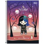Caderno_Universitário_Espiral_Plush_Poison_Sortido_1_Matérias_80_Folhas_Ref.349992_Tilibra