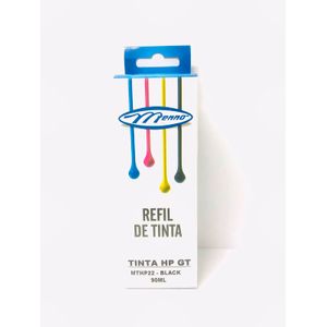 Refil Tinta Hp Gt Preto 90ml MTHP22 - Menno