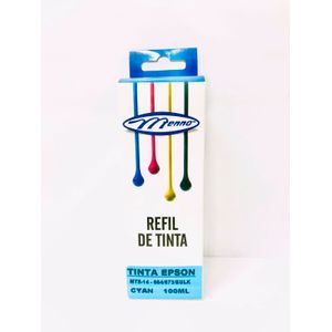 Refil Tinta Epson 664/673 Bulk Ciano 100ml MTE14 - Menno