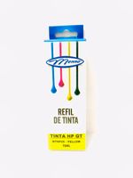 Refil_Tinta_Hp_Gt_Amarelo_70ml_Ref.MTHP25_Menno