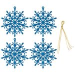 Conjunto_Pendentes_Decoração_Natalina_4_Peças_Flocos_Neve_Plástico_8,6x8,6cm_Ref.LM1334_honeyhome
