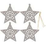 Conjunto_Pendentes_Decoração_Natal_4_Peças_Estrela_Plástico_10x10cm_Ref.LM1339_honeyhome