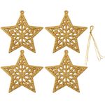 Conjunto_Pendentes_Decoração_Natal_4_Peças_Estrela_Plástico_10x10cm_Ref.LM1339_honeyhome