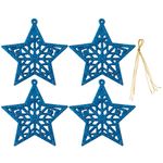 Conjunto_Pendentes_Decoração_Natal_4_Peças_Estrela_Plástico_10x10cm_Ref.LM1339_honeyhome