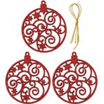 Conjunto_Pendentes_Decoração_Natal_3_Peças_Bola_Arabesco_Plástico_10x8,3cm_Ref.LM1340_honeyhome