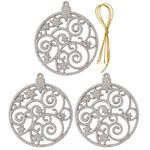 Conjunto_Pendentes_Decoração_Natal_3_Peças_Bola_Arabesco_Plástico_10x8,3cm_Ref.LM1340_honeyhome