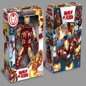 Boneco Iron Man Universe Vinil 1205 - Mimo Brinquedos