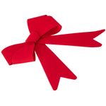 Decoração_Natal_Laço_Plástico_Vermelho_20x30x2,5cm_Ref.LM1379_honeyhome