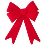 Decoração_Natal_Laço_Plástico_Vermelho_20x30x2,5cm_Ref.LM1379_honeyhome