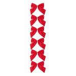 Conjunto_Decoração_Natal_6_Peças_Laços_Poliéster_Vermelho_8x7,5x0,8cm_Ref.LM1375_honeyhome