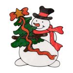 Decoração_Natal_Pendentes_Papai_Noel_Boneco_Neve_Plástico_Sortido_24x20cm_Ref.LM1592_honeyhome