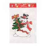Decoração_Natal_Pendentes_Papai_Noel_Boneco_Neve_Plástico_Sortido_24x20cm_Ref.LM1592_honeyhome