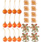 Kit_Pendentes_Para_Árvore_Natal_24_Peças_Angel_Laranja_Plástico_E_Espuma_3cm_Ref.LM1452_honeyhome