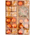 Kit_Pendentes_Para_Árvore_Natal_24_Peças_Angel_Laranja_Plástico_E_Espuma_3cm_Ref.LM1452_honeyhome