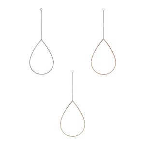 Espelho Decorativo Gota Corrente Sortido 19,5x30x1,4cm LM1673 - honeyhome