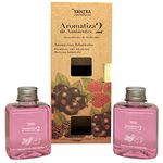 1_Kit_Aromatizador_Para_Ambiente_Amora_Com_Jabuticaba_2_Peças_250ml_Ref.1900000274_Yantra_Cosméticos