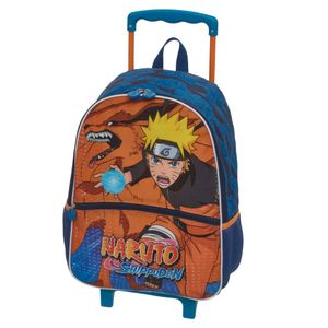 Mochila de Rodinhas Infantil Naruto Kurama 978C01019G - Pacific