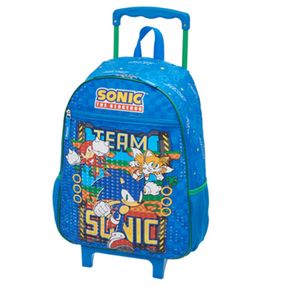 Mochila de Rodinha Infantil Sonic Squad 989G01019U - Pacific
