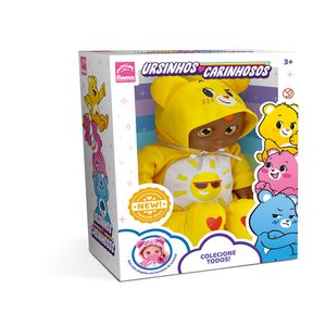 Boneca Ursinhos Carinhosos Vinil Amarelo 5896 - Roma Brinquedos