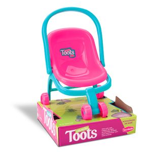 Carrinho de Bebê Plástico Rosa 748 - Bambola Brinquedos