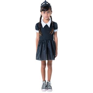 Fantasia Completa Princesa Bruxinha Poliéster Preta 2p/ 4m/ 2g/ 2gg XIS0907 - Toymaster