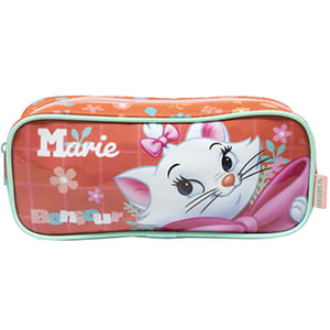 Estojo Simples Marie Poliéster Rosa 10595 - Xeryus