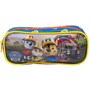 Estojo Simples Patrulha Canina Poliéster Azul 10775 - Xeryus