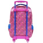 Mochila_de_Rodinhas_Infantil_Princesas_Poliéster_Rosa_Ref.10960_Xeryus