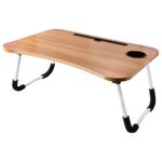 Mesa_Com_Pés_Dobráveis_Compartimento_Para_Canetas_Redondo_Madeira_Mdf_1,4x60x39,5cm_Ref.LM2020_honeyhome