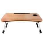 Mesa_Com_Pés_Dobráveis_Compartimento_Para_Canetas_Redondo_Madeira_Mdf_1,4x60x39,5cm_Ref.LM2020_honeyhome