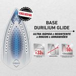Ferro_de_Passar_À_Vapor_Ultragliss_Plus_Fmy_Base_Durilium_Airglide_Azul_E_Preto_1520w_220v_Ref.1830008401_Arno