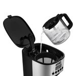 Cafeteira_Elétrica_Programável_New_Element_Preta_Com_Jarra_de_Vidro_1,8_Litros_1000w_220v_Ref.1510001996_Arno