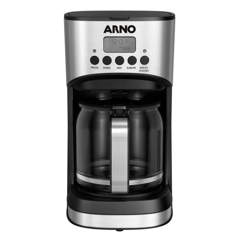 Cafeteira_Eletrica_Programavel_New_Element_Preta_Com_Jarra_de_Vidro_18_Litros_1000w_Ref.1510001995_Arno