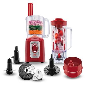 Multiprocessador de Alimentos Multichef Mp76 Vermelho 700w 220v 2720013475 - Arno