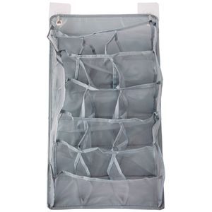 Divisória Gaveta Rede Retangular Multiuso 18 Compartimentos Plástico Algodão Oxford Nylon 30x52x7cm LM2014 - honeyhome