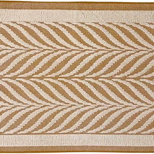 Trilho Passadeira Felpa Amazonas Marrom Claro 50x140cm TRFAMA050140MA3 - Bordartes