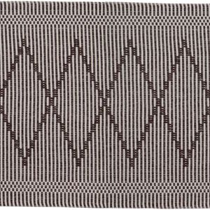Passadeira Artesão Marrom Café 47x140cm TRART047140MA2 - Bordartes