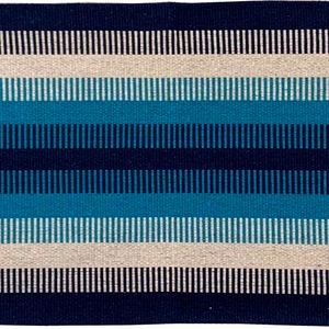 Trilho Passadeira Cravo E Canela Azul 47x140 TRCRA047140AZ1 - Bordartes