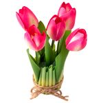 Arranjo_Flores_Tulipa_Arame_Ferro_Poliéster_Formas_E_Cores_Sortidas_13x11x23cm_Ref.LM1562_honeyhome
