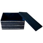 Caixa_Organizadora_G_Azul_Decorada_Tampa_Dobrável_Algodão_Tecido_Cânhamo_36x26x17cm_Ref.LM1949_honeyhome