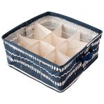 Caixa_Organizadora_Azul_Decorada_Alças_Algodão_Tecido_Cânhamo_28x28x11cm_Ref.LM1950_honeyhome