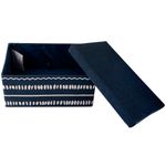 Caixa_Organizadora_P_Azul_Decorada_Tampa_Dobrável_Algodão_Tecido_Cânhamo_28x19x13cm_Ref.LM1947_honeyhome