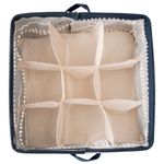 Caixa_Organizadora_Azul_Decorada_Alças_Algodão_Tecido_Cânhamo_28x28x11cm_Ref.LM1950_honeyhome
