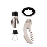 Kit_Vinho_(1_Saca_Rolhas,_1_Dosador_E_1_Anel_Para_Gargalo)_Formato_Garrafa_Plástico_E_Inox_23,5x6cm_LM2104_-_honeyhome
