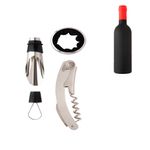Kit_Vinho_(1_Saca_Rolhas,_1_Dosador_E_1_Anel_Para_Gargalo)_Formato_Garrafa_Plástico_E_Inox_23,5x6cm_LM2104_-_honeyhome