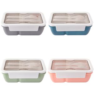 Marmiteira 2 Travas e 1 Colher Plástico Sortido 850ml 19,5x11,5x7,5cm LM1511 - Honeyhome