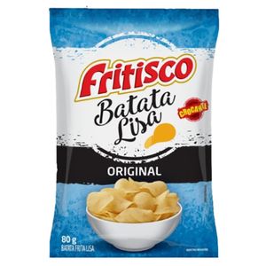 Batata Lisa Natural 80g FTB002 - Fritisco