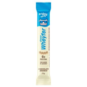 Choco Wheyfer Chocolate Branco 25g MMU005 - Mais Mu