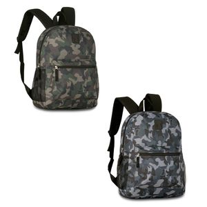 Mochila de Costas Juvenil Camuflada Exército MF23077 - Clio Style